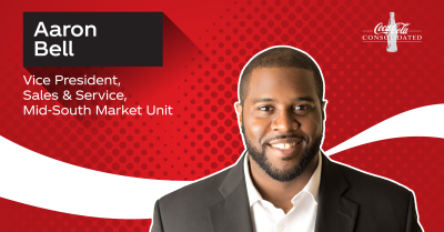 Coca-Cola Consolidated Promotes Aaron Bell to Leadership Role in the ...